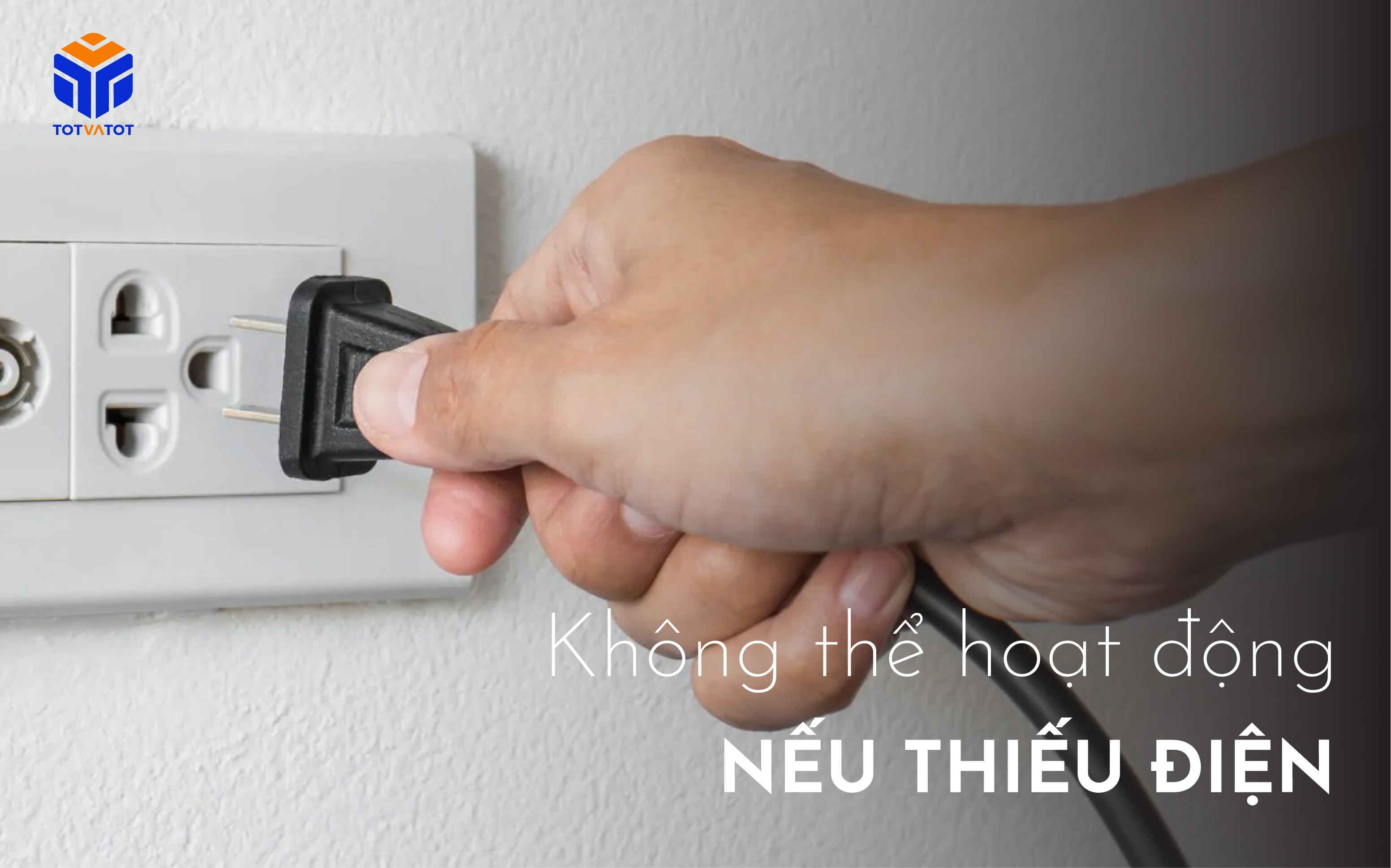 Bếp từ không thích hợp với khu vực thường xuyên mất điện