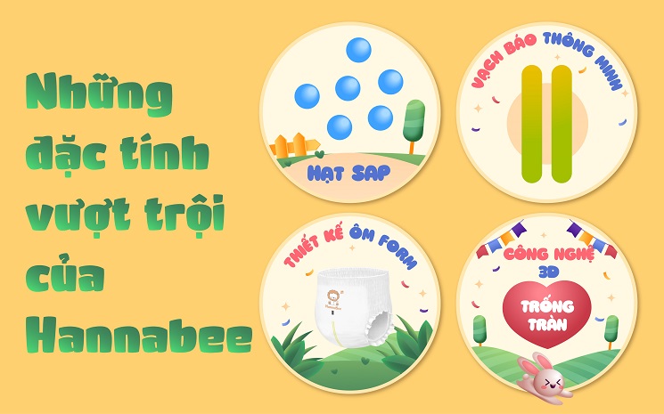 Bỉm HanaBee chất lượng thế nào? Ưu điểm và nhược điểm của Hannabee