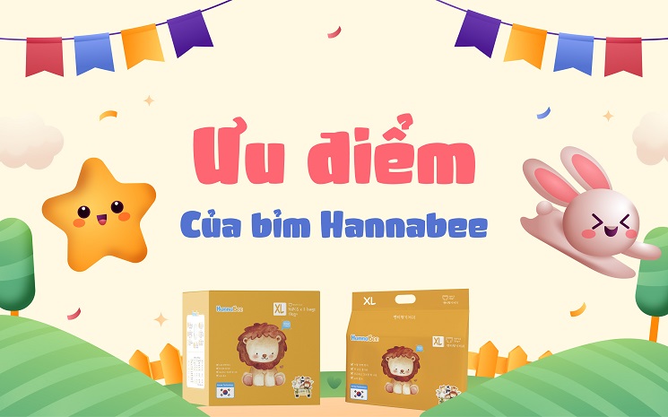 Bỉm HanaBee chất lượng thế nào? Ưu điểm và nhược điểm của Hannabee