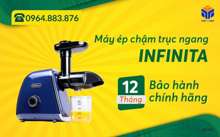 Máy ép chậm trục ngang Infinita